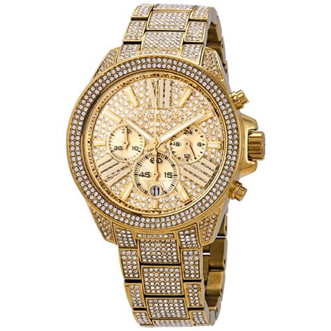 michael kors mk6355 watch|Women's Michael Kors Wren Pave Chronograph Watch MK6355.